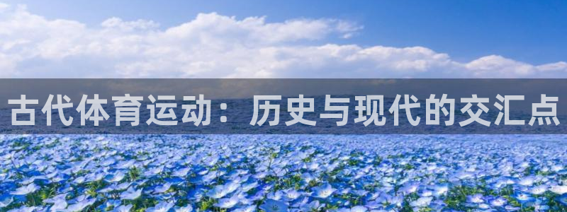 JJB竞技宝官网下载招商:古代体育运动:历史与现代的交汇点
